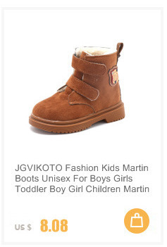 Nowości 2020: dziecięce zimowe buty Martin w stylu vintage dla dziewcząt i chłopców - Wianko - 35