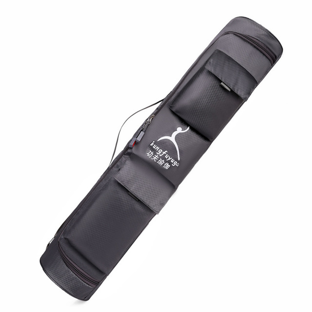 Mata do jogi wodoodporna z torbą do noszenia – idealna torba sportowa na siłownię, Pilates i inne aktywności fizyczne z paskiem na ramię - Wianko - 5