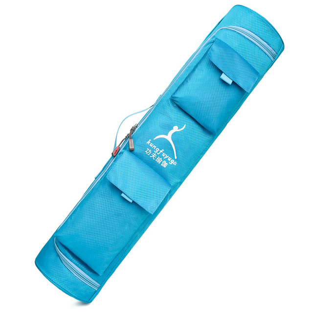 Mata do jogi wodoodporna z torbą do noszenia – idealna torba sportowa na siłownię, Pilates i inne aktywności fizyczne z paskiem na ramię - Wianko - 6