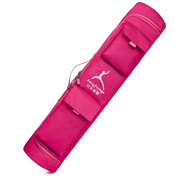 Mata do jogi wodoodporna z torbą do noszenia – idealna torba sportowa na siłownię, Pilates i inne aktywności fizyczne z paskiem na ramię - Wianko - 2