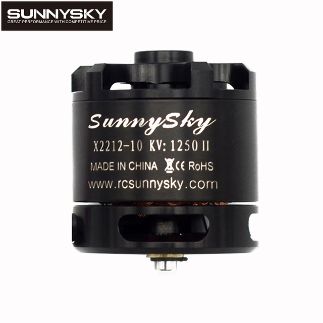 Bezszczotkowy silnik Sunnysky X2212 do quadkoptera RC (krótki wał) - 980KV/1250KV/KV1400/2450KV, 2-4S - Wianko - 9