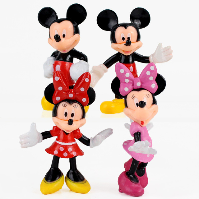Zestaw 6 figurek Minnie, Mickey Mouse, Donald Duck, Daisy Duck, Goofy i Pluto - modele zwierząt o wysokości 6-14 cm - Wianko - 10