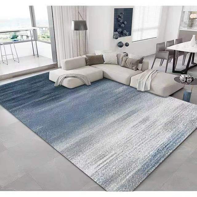 Nowoczesny dywanik do salonu, skandynawski styl, abstrakcyjny wzór, dekoracja sypialni, duży rozmiar, futrzany dywan - Wianko - 18