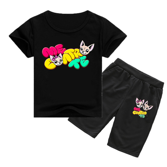 Nowy zestaw ubrań Cartoon Me Contro Te dla chłopców i dziewczynek: T-shirt + spodenki ze stylowej, letniej kolekcji 2021 - Wianko - 16