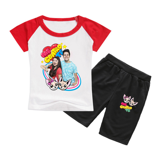 Nowy zestaw ubrań Cartoon Me Contro Te dla chłopców i dziewczynek: T-shirt + spodenki ze stylowej, letniej kolekcji 2021 - Wianko - 11