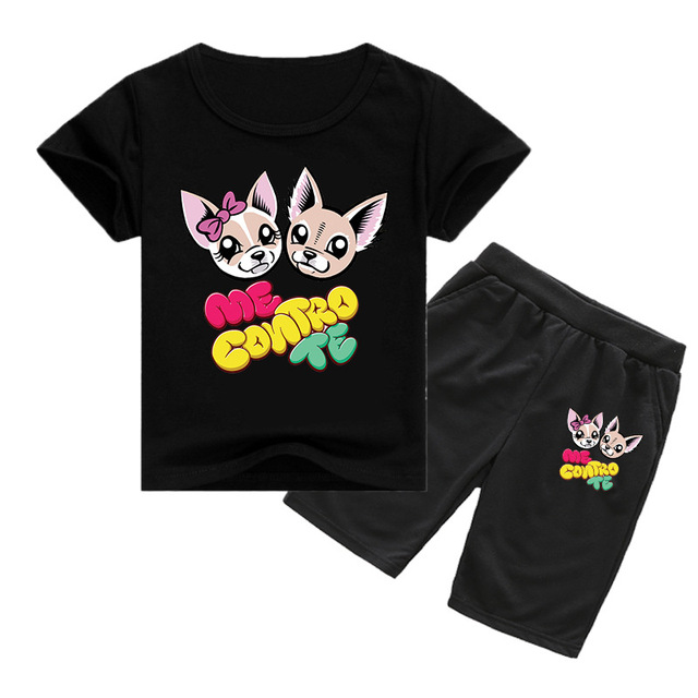 Nowy zestaw ubrań Cartoon Me Contro Te dla chłopców i dziewczynek: T-shirt + spodenki ze stylowej, letniej kolekcji 2021 - Wianko - 19