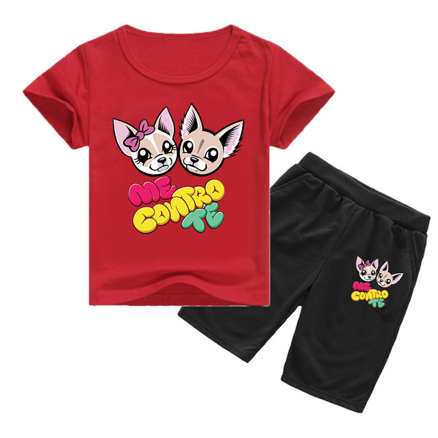 Nowy zestaw ubrań Cartoon Me Contro Te dla chłopców i dziewczynek: T-shirt + spodenki ze stylowej, letniej kolekcji 2021 - Wianko - 17