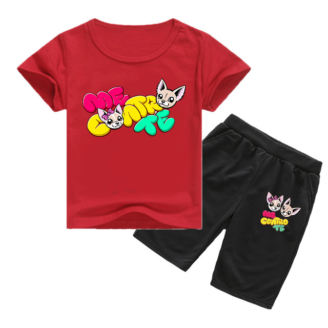 Nowy zestaw ubrań Cartoon Me Contro Te dla chłopców i dziewczynek: T-shirt + spodenki ze stylowej, letniej kolekcji 2021 - Wianko - 14