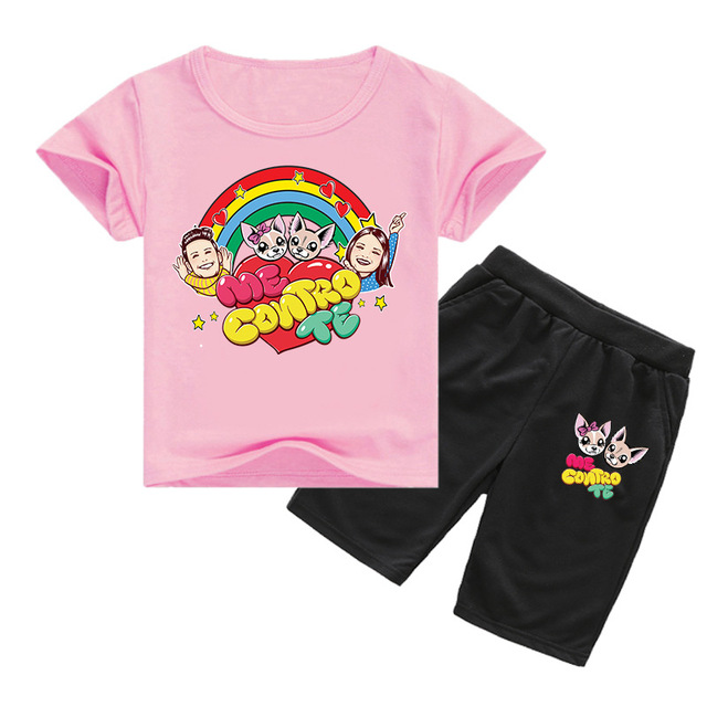 Nowy zestaw ubrań Cartoon Me Contro Te dla chłopców i dziewczynek: T-shirt + spodenki ze stylowej, letniej kolekcji 2021 - Wianko - 10