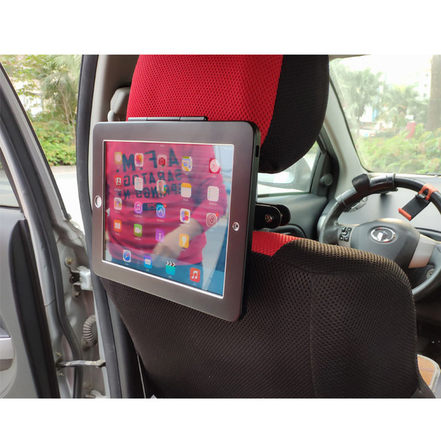 Stojak samochodowy do iPad 10.2 - dostosowany, bezpieczny, blokada, uchwyt na taxi/vechiel/kabiny - Wianko - 5