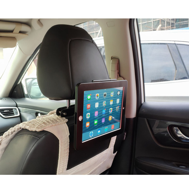Stojak samochodowy do iPad 10.2 - dostosowany, bezpieczny, blokada, uchwyt na taxi/vechiel/kabiny - Wianko - 6
