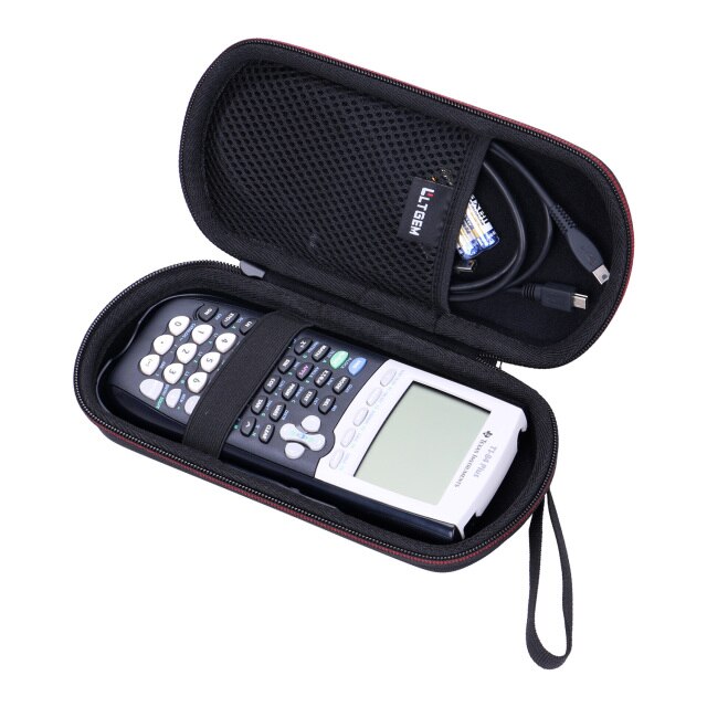 Elegancka, wodoodporna obudowa LTGEM EVA dla kalkulatora graficznego TI-84 Texas Instruments - czarne - Wianko - 7