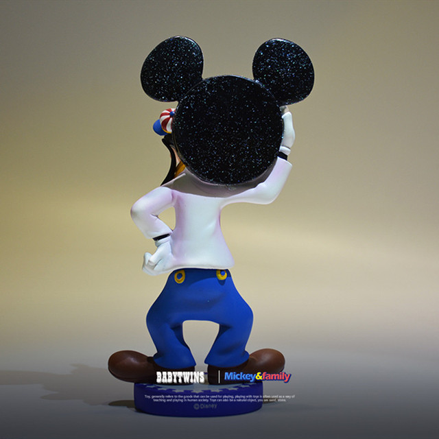 Figurka akcji Disney Mickey Mouse Donald Minnie Goofy - nowe pudełko, wyświetlacz ramka na zdjęcia, kolekcja 15-19cm - Wianko - 7