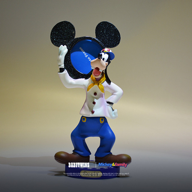 Figurka akcji Disney Mickey Mouse Donald Minnie Goofy - nowe pudełko, wyświetlacz ramka na zdjęcia, kolekcja 15-19cm - Wianko - 5