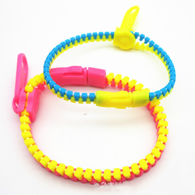 Zamek bransoletka - kreatywna zabawka antystresowa, 1/3/5 sztuk, dla dzieci z ADHD i autyzmem - Wianko - 3