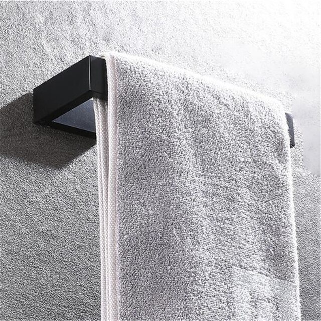 Naścienny uchwyt na ręczniki bezdotykowy z stali nierdzewnej do łazienki i kuchni - Wianko - 4