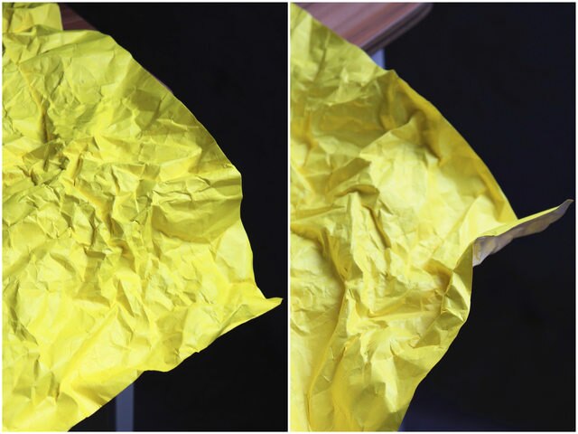 Żółty Tyvek - oddychający, wodoodporny, sztywny papier - do DIY, tło wzorzyste na torby, portfele, płaszcze i odzież projektantów - Wianko - 7