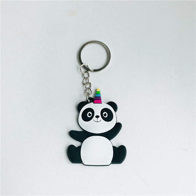 Słodki brelok dekoracyjny Panda - idealny prezent na Baby Shower, urodziny i śluby - Wianko - 4