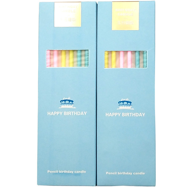 Cukierki kolorowe z rozszerzoną świecą urodzinową - zestaw 6 patyczków - Wianko - 6