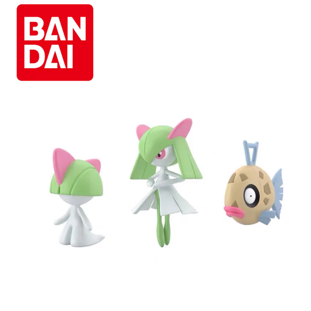BANDAI figurki 9 rodzajów pokemonów i 2 rodzaje trenerów Hoenn Region Gardevoir Altaria Haruka kolekcja Anime - Wianko - 7