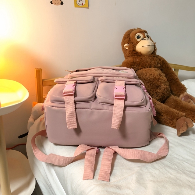 Kawaii torba plecak na laptopa dla kobiet - moda wodoodporna, podróżna, piękny plecak dla dziewczyn, idealny na uczelnię - Wianko - 6
