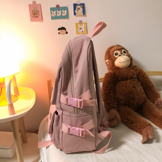Kawaii torba plecak na laptopa dla kobiet - moda wodoodporna, podróżna, piękny plecak dla dziewczyn, idealny na uczelnię - Wianko - 4