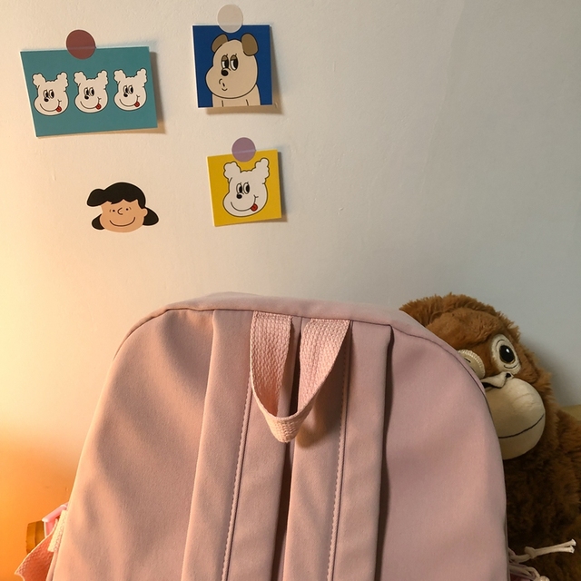 Kawaii torba plecak na laptopa dla kobiet - moda wodoodporna, podróżna, piękny plecak dla dziewczyn, idealny na uczelnię - Wianko - 23