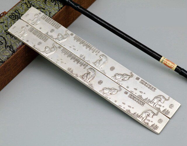 2 sztuki papierowych podstawek wielofunkcyjne w stylu chińskim z kontrastowym rysunkiem i reliefem z Cupronicklu - Wianko - 10
