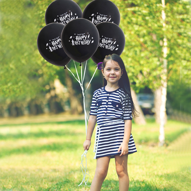 Zestaw 10 sztuk 12-calowych lateksowych balonów z okazji urodzin dla dzieci - czarownica Halloween - Wianko - 10