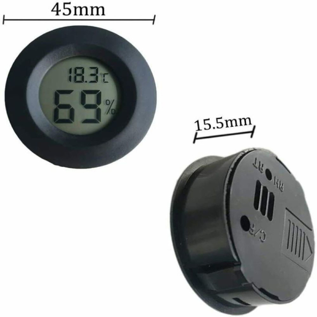 Mini termometr cyfrowy 2 w 1 - wilgotność i temperatura, idealny do pomieszczeń krytych i sal komputerowych - Wianko - 8