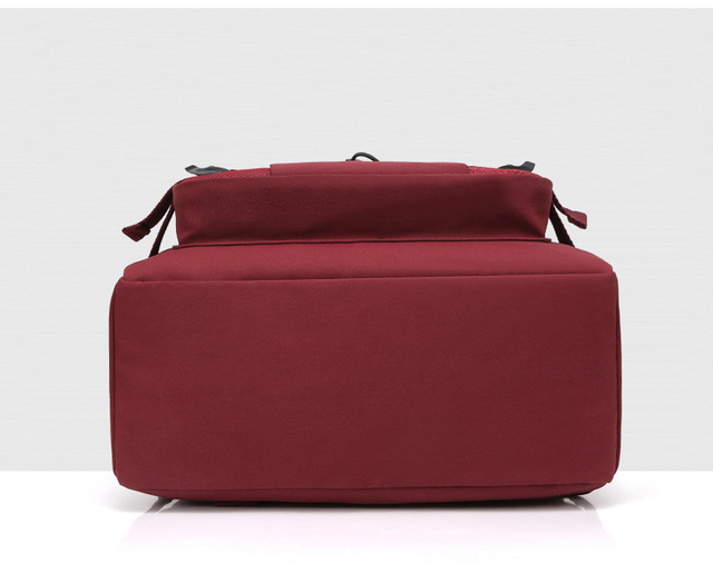 Czerwony plecak damski o dużej pojemności - wodoodporny, sportowy, idealny dla nastolatek i uczennic - Wianko - 21