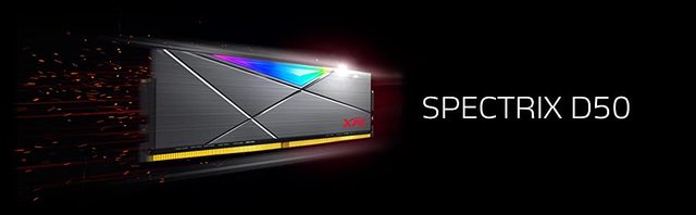 ADATA XPG Spectrix D50 RGB LED 16GB (2x8GB) DDR4 3200MHz/3600MHz XMP 2.0 Pamięć RAM DIMM - Wianko - 2