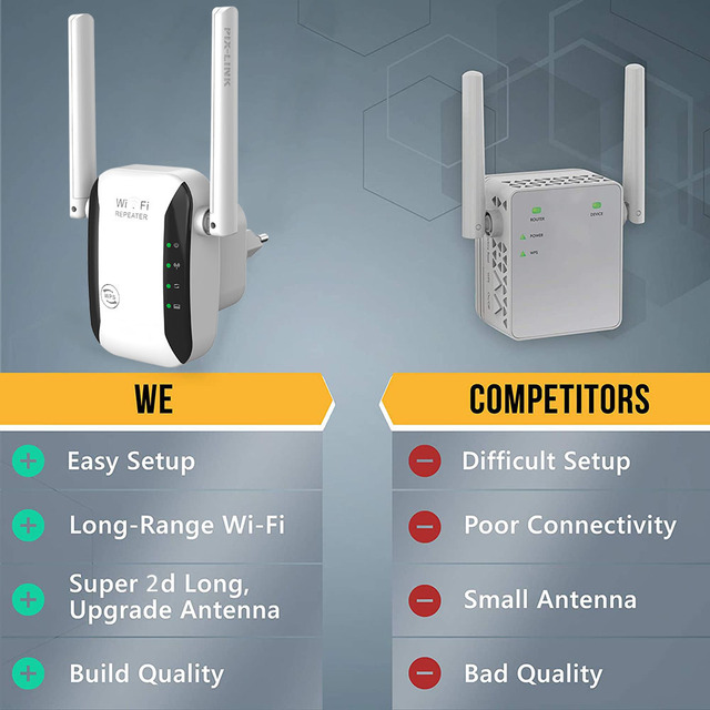Wzmacniacz sygnału WiFi 300 mb/s, bezprzewodowy, 802.11N, daleki zasięg, 2.4G Wi-Fi Repiter WR31 - Wianko - 8
