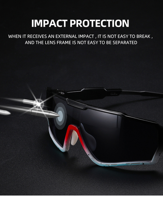 Nowe okulary rowerowe ELAX 2021 - UV400, sportowe, dla mężczyzn i kobiet, do jazdy na rowerze górskim - Wianko - 5