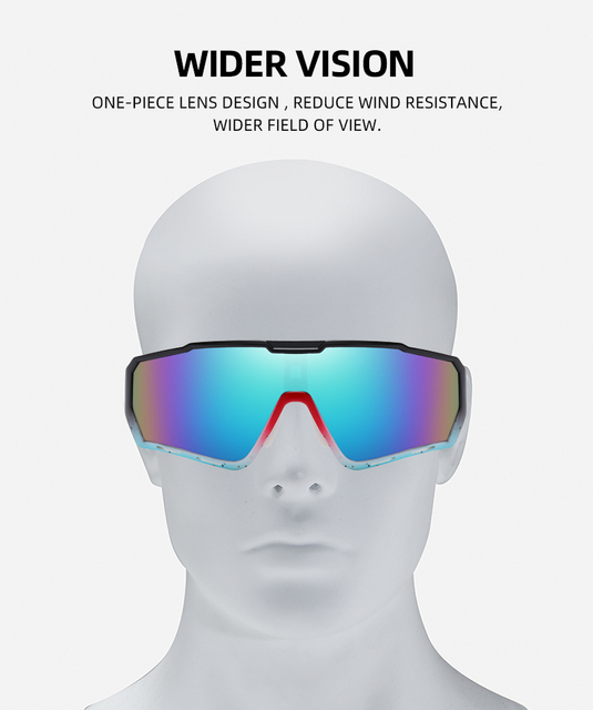 Nowe okulary rowerowe ELAX 2021 - UV400, sportowe, dla mężczyzn i kobiet, do jazdy na rowerze górskim - Wianko - 4