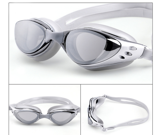 Okulary pływackie krótkowzroczne przeciwmgielne z receptą dla dorosłych i dzieci - Wianko - 12