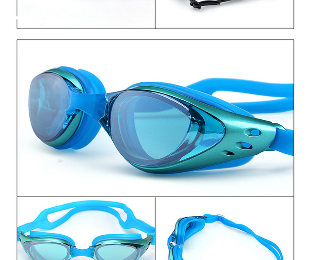 Okulary pływackie krótkowzroczne przeciwmgielne z receptą dla dorosłych i dzieci - Wianko - 8