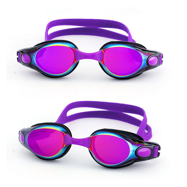 Okulary pływackie krótkowzroczne przeciwmgielne z receptą dla dorosłych i dzieci - Wianko - 1