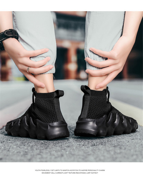 Trampki męskie - lekkie, siatkowe buty do chodzenia, oddychające i miękkie, sportowe, letnie, 2021, nowe - Wianko - 27
