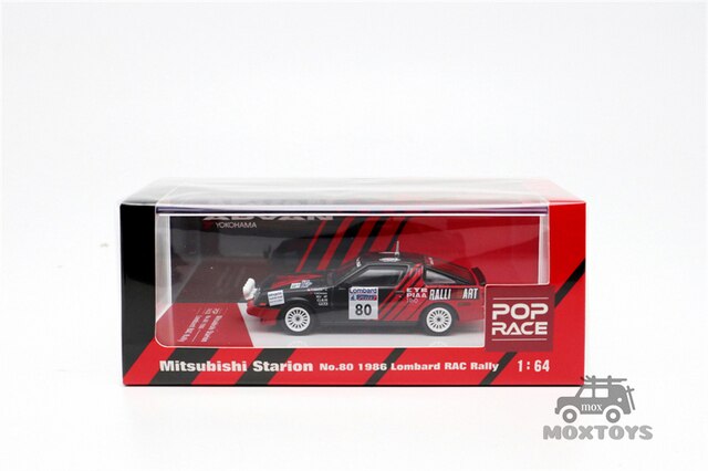 Model odlewu wyścigowego Mitsubishi Starion 1986 Lombard RAC Rally #80 skala 1:64 - Wianko - 6