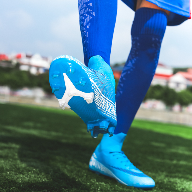 Męskie korki adidas PIłkarskie 2021 - Wysoka Kostka, Oddychające, Przeciwpoślizgowe - Wianko - 8