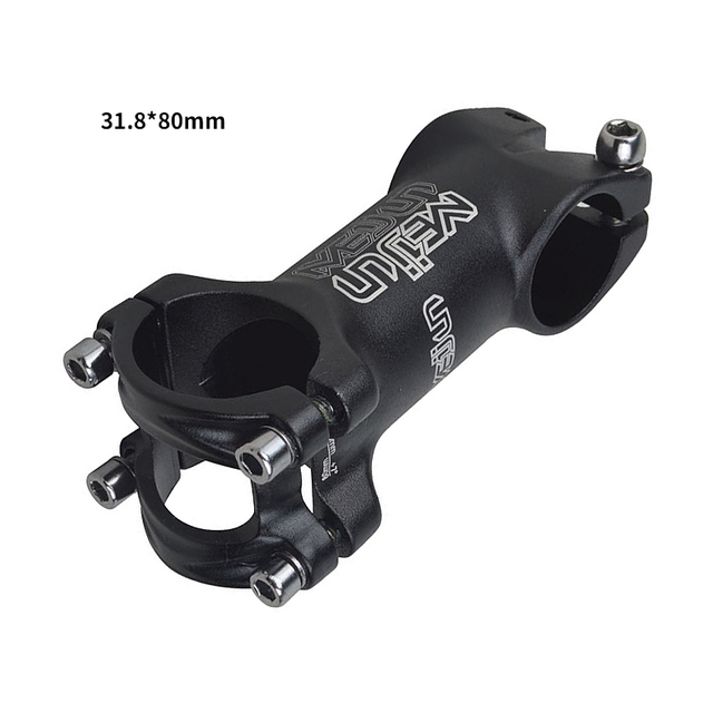 Mostek rowerowy MEIJUN Ultralight Stem 25.4/31.8mm z kierownicą macierzystą, 7-stopniową regulacją nachylenia (długości dostępne: 32, 60, 70, 80, 90, 100mm) - Wianko - 8