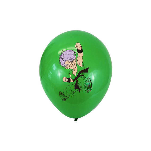 Zestaw 14 sztuk balonów dekoracyjnych Dragon Ball Z Goku Bulma Vegeta Frieza 12 Cal na imprezę tematyczną urodziny dla dzieci - Wianko - 8