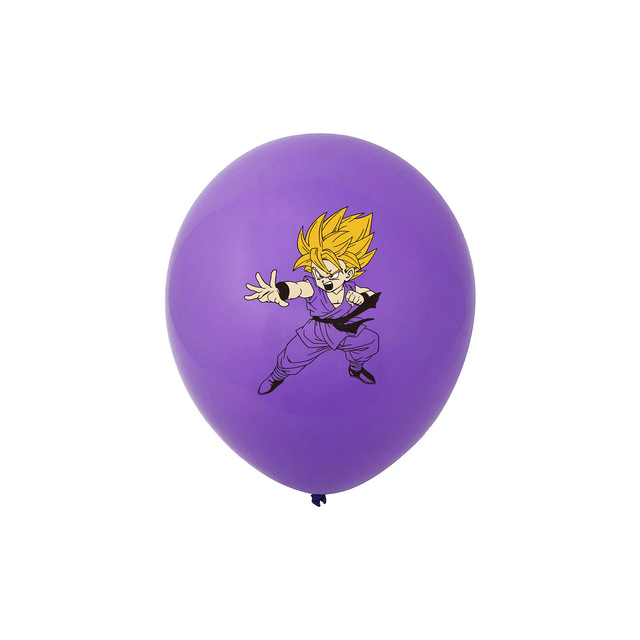 Zestaw 14 sztuk balonów dekoracyjnych Dragon Ball Z Goku Bulma Vegeta Frieza 12 Cal na imprezę tematyczną urodziny dla dzieci - Wianko - 4