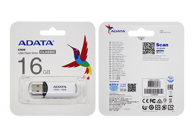 Pamięć USB ADATA C906 32GB 16GB USB 2.0 Mini U Stick Pendrive - Oryginalny produkt o wysokiej prędkości - Wianko - 9