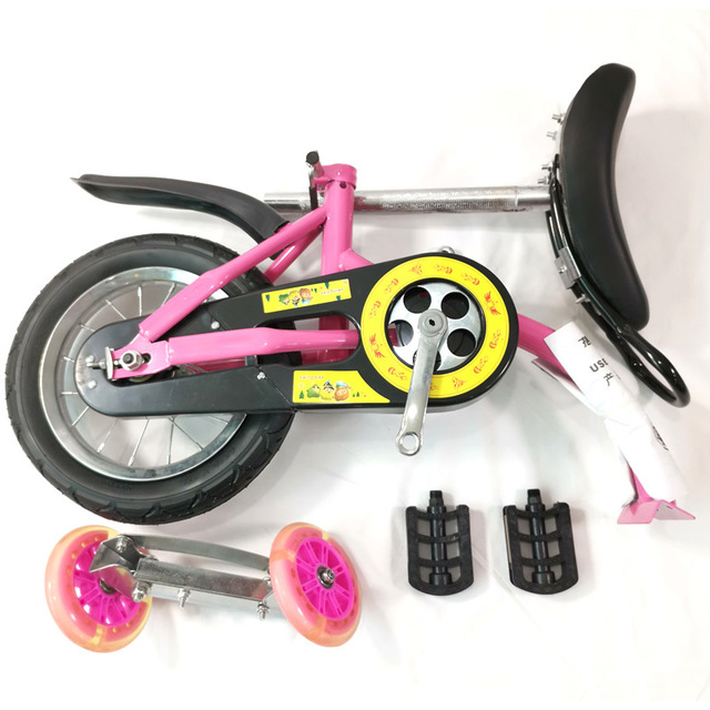Trójkołowy skuter rowerowy dla dzieci do jazdy na zewnątrz, 3 w 1 rowerek biegowy - Wianko - 5