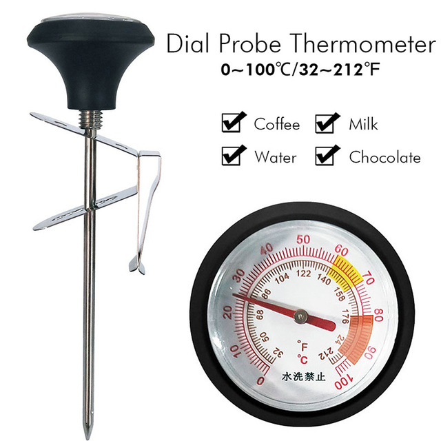 Termometr kuchenny ze stali nierdzewnej z sondą - pomiar temperatury od 0 do 100°C - Wianko - 10