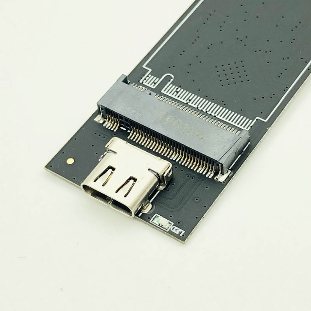 Obudowa dysku twardego USB C dla dysku twardego SSD NVME M.2 - H1111Z - Wianko - 7