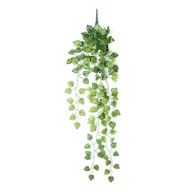 Sztuczne pnącze zielonego bluszczu o długości 90 cm - girlanda z liśćmi winogron, idealna dekoracja na wesele i do ogrodu - Wianko - 9