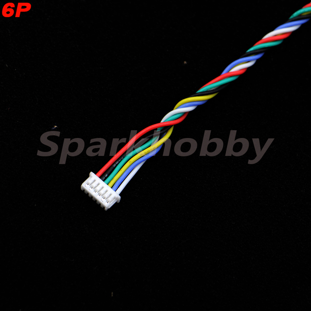 Kabel połączeniowy Multirotor SH1.0mm 1.25mm 4/5/6/7pin do kamery osi FPV VTX (10 sztuk) - Wianko - 9